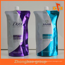 Gravure Printing Nylon stehen wiederverwendbare Tasche für Shampoo 400ml / 500ml